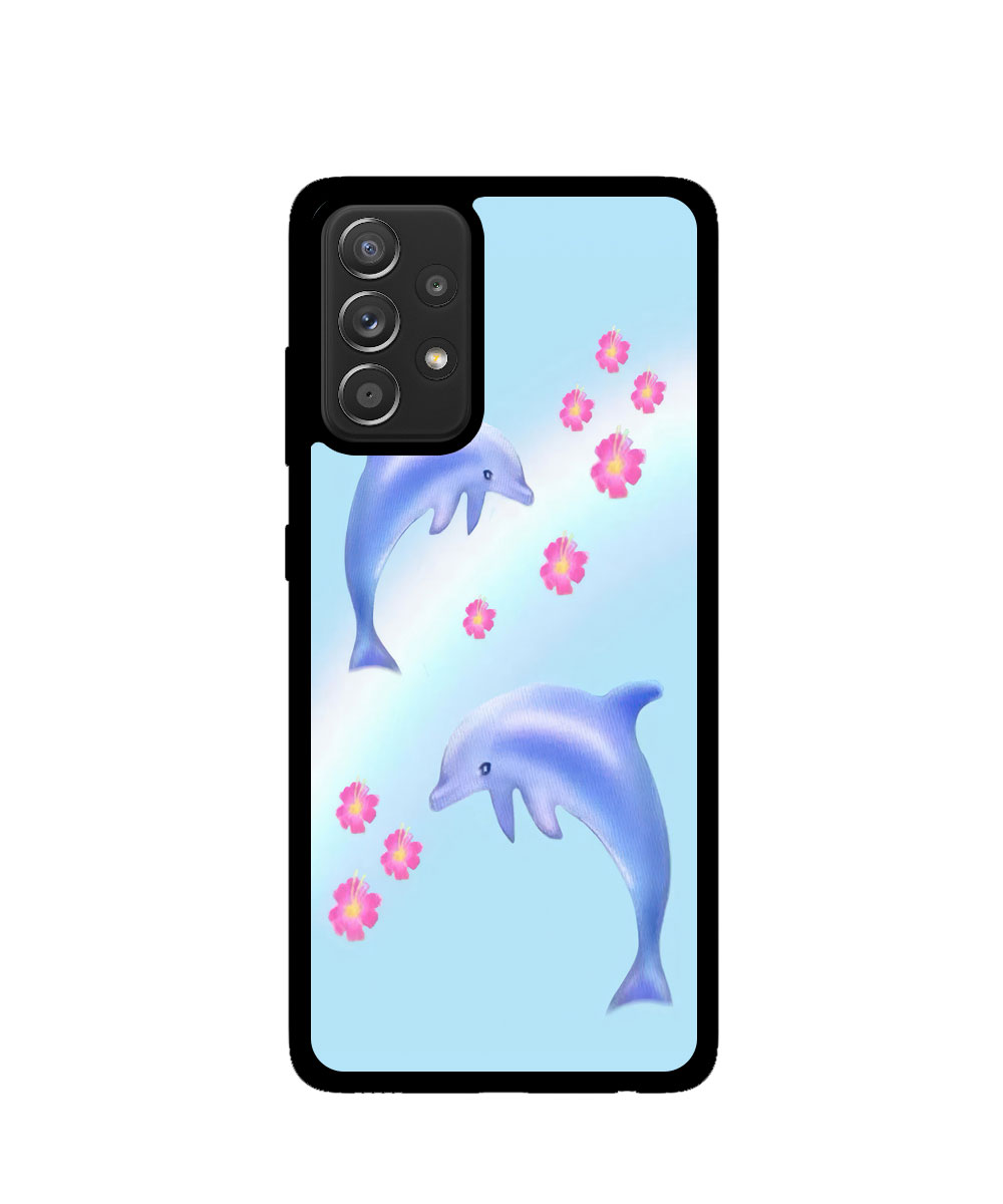 Case / Etui / Pokrowiec / Obudowa na telefon. Wzór: Samsung Galaxy A52 / A52 5G / A52s 5G – SZKLANE