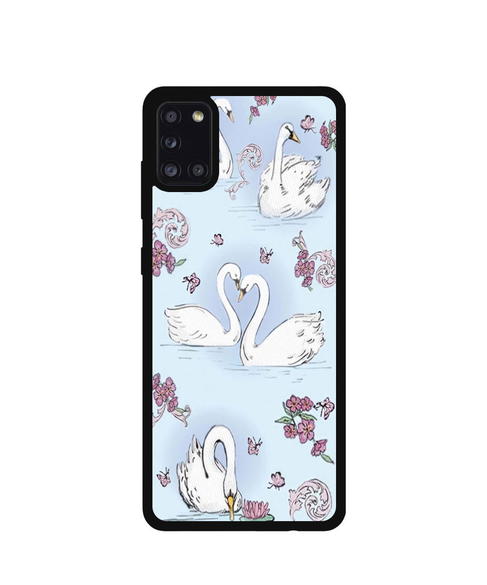 Case / Etui / Pokrowiec / Obudowa na telefon. Wzór: Samsung Galaxy A31 - SZKLANE