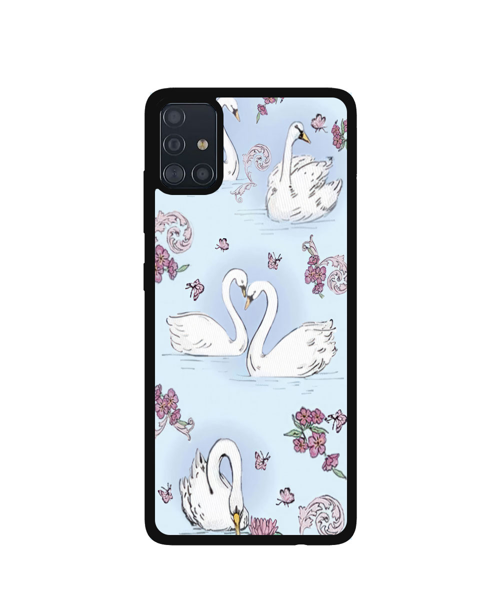 Case / Etui / Pokrowiec / Obudowa na telefon. Wzór: Samsung Galaxy A51 – SZKLANE