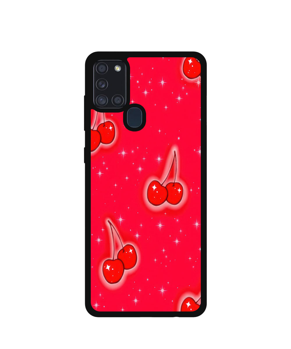 Case / Etui / Pokrowiec / Obudowa na telefon. Wzór: Samsung Galaxy A21s - SZKLANE