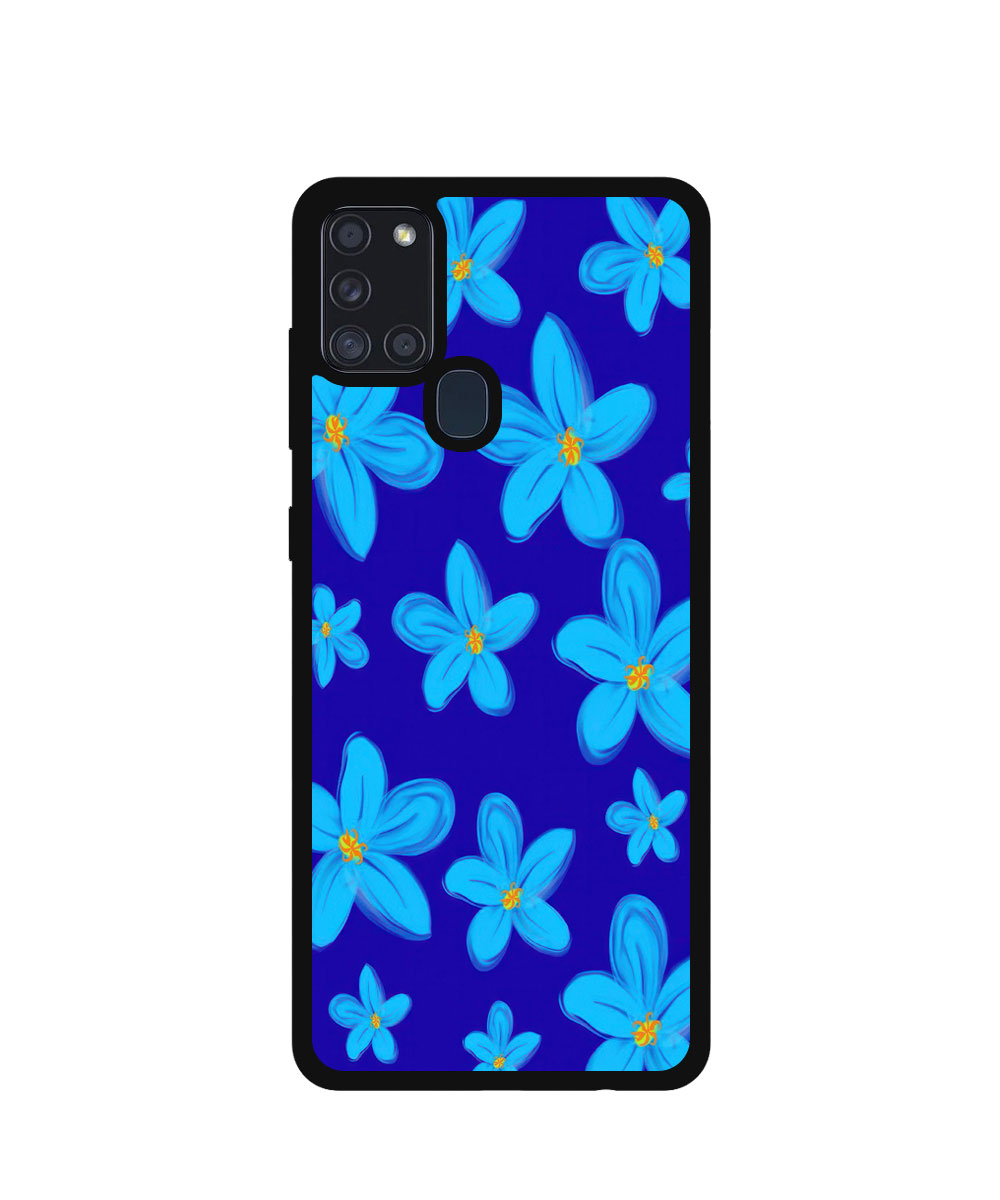 Case / Etui / Pokrowiec / Obudowa na telefon. Wzór: Samsung Galaxy A21s - SZKLANE