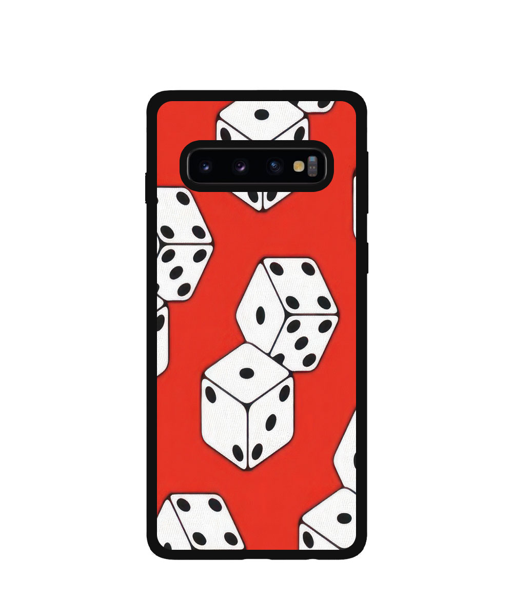 Case / Etui / Pokrowiec / Obudowa na telefon. Wzór: Samsung Galaxy S10 – SZKLANE