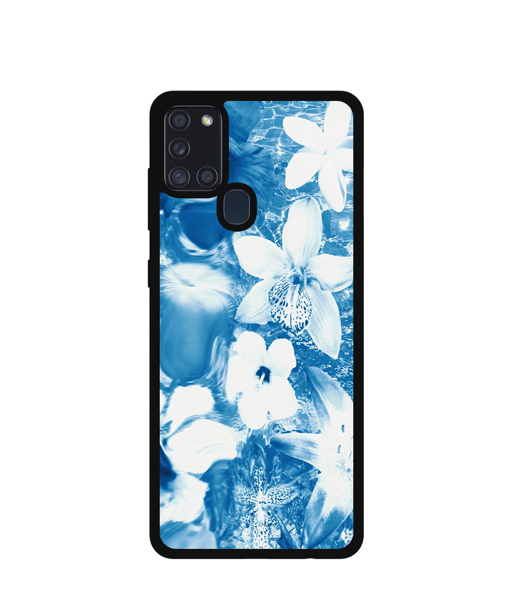 Case / Etui / Pokrowiec / Obudowa na telefon. Wzór: Samsung Galaxy A21s - SZKLANE