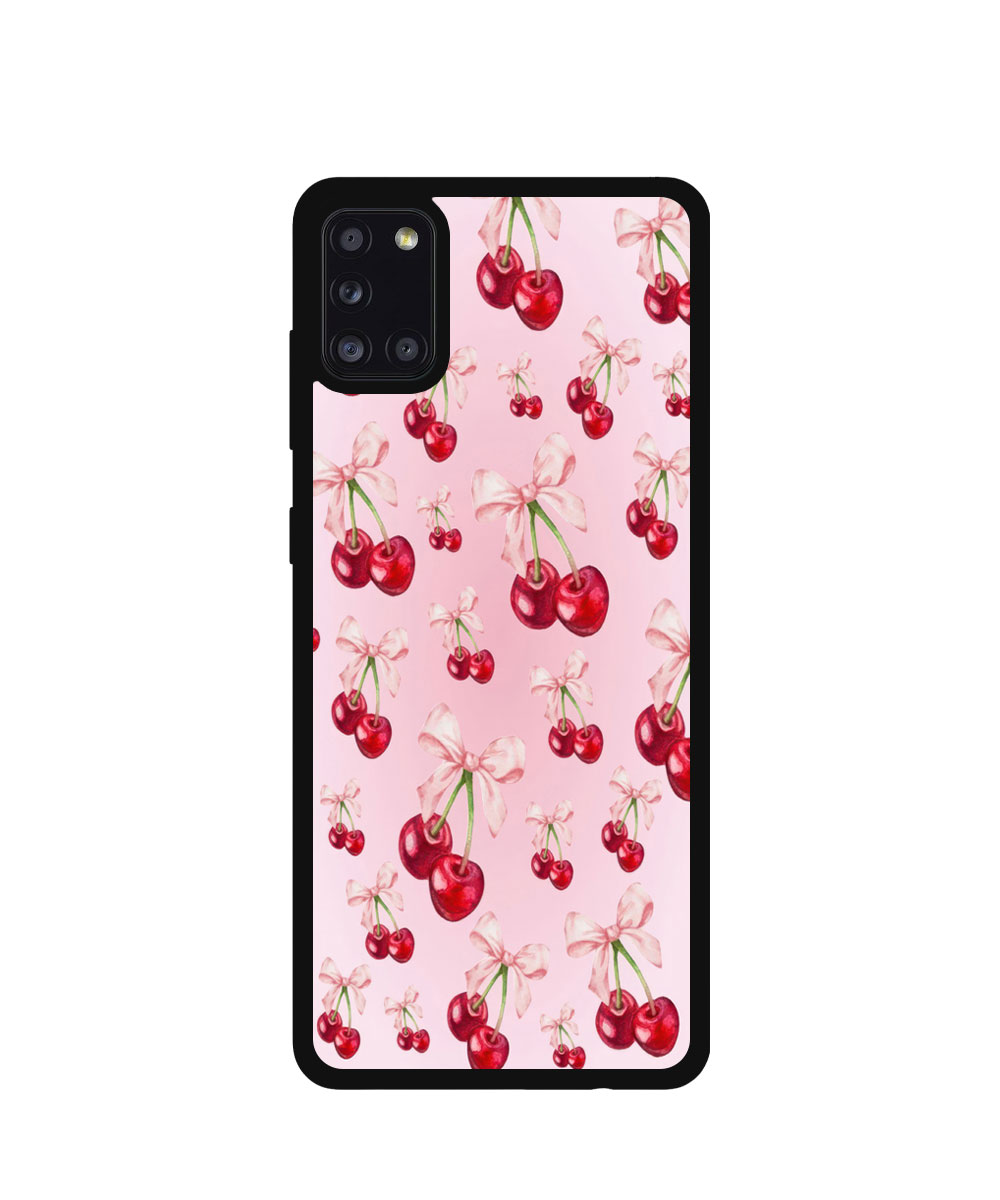 Case / Etui / Pokrowiec / Obudowa na telefon. Wzór: Samsung Galaxy A31 - SZKLANE