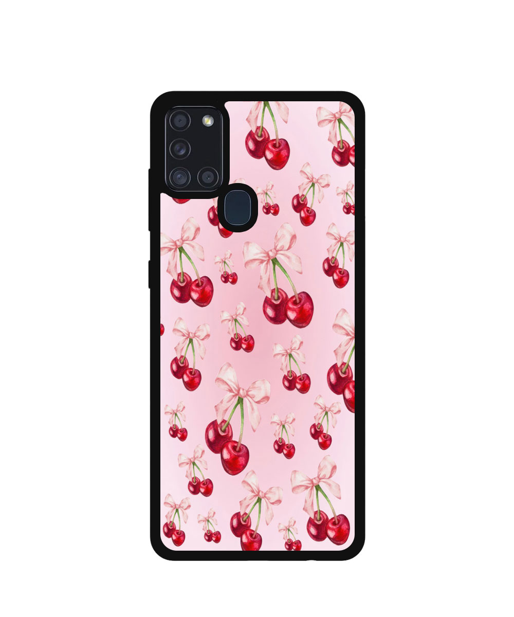 Case / Etui / Pokrowiec / Obudowa na telefon. Wzór: Samsung Galaxy A21s - SZKLANE