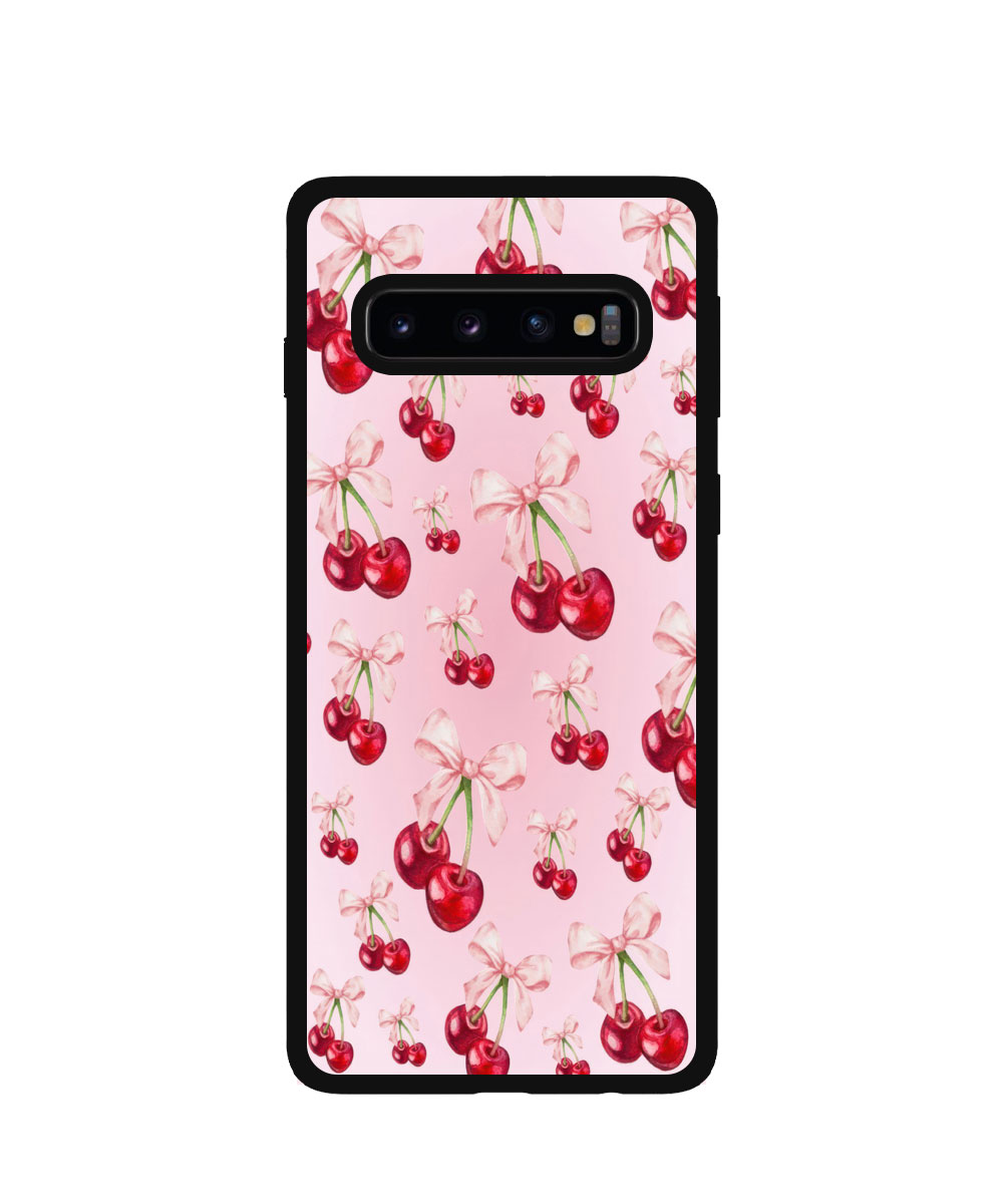 Case / Etui / Pokrowiec / Obudowa na telefon. Wzór: Samsung Galaxy S10 – SZKLANE