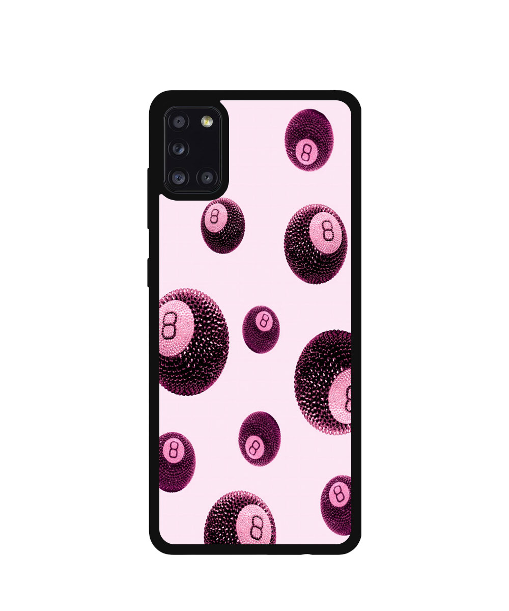 Case / Etui / Pokrowiec / Obudowa na telefon. Wzór: Samsung Galaxy A31 - SZKLANE