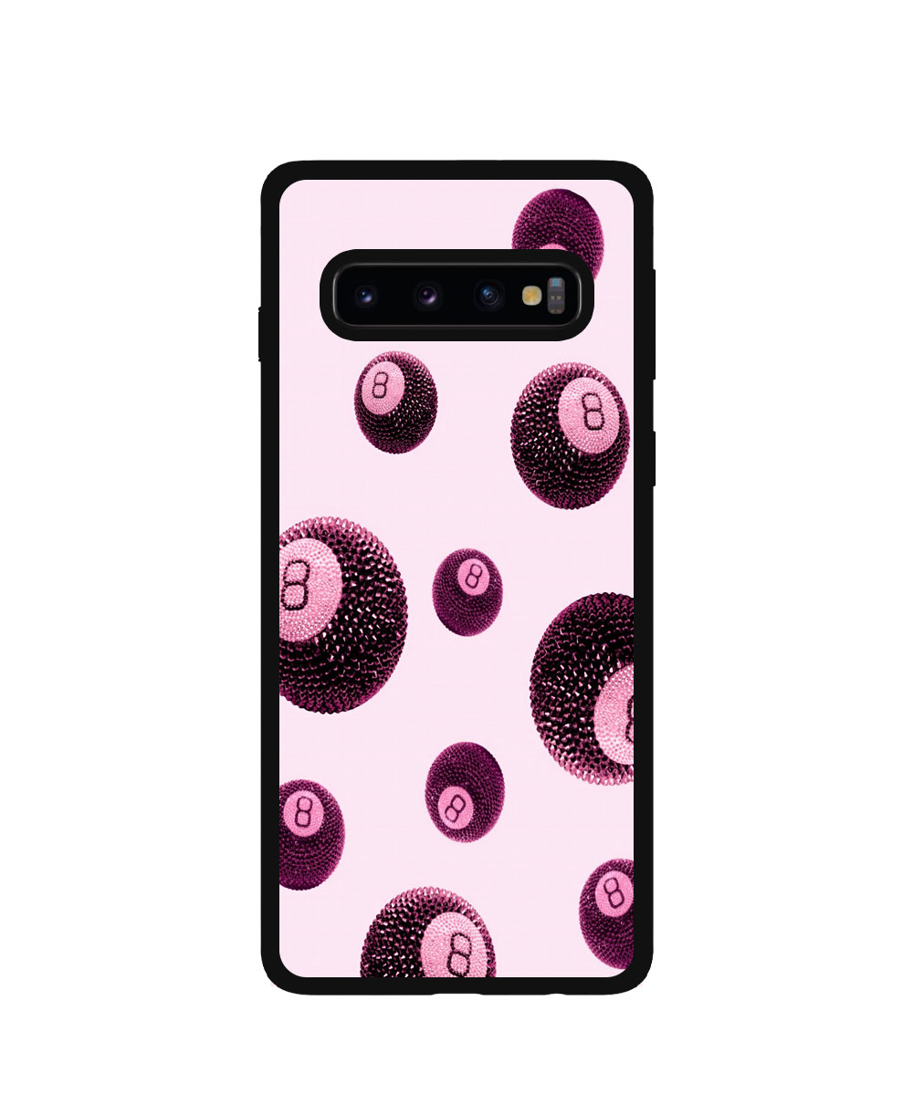 Case / Etui / Pokrowiec / Obudowa na telefon. Wzór: Samsung Galaxy S10 – SZKLANE