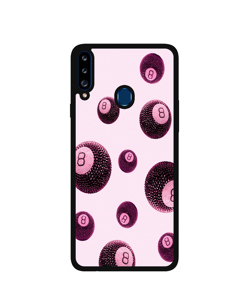 Case / Etui / Pokrowiec / Obudowa na telefon. Wzór: Samsung Galaxy A20s – SZKLANE