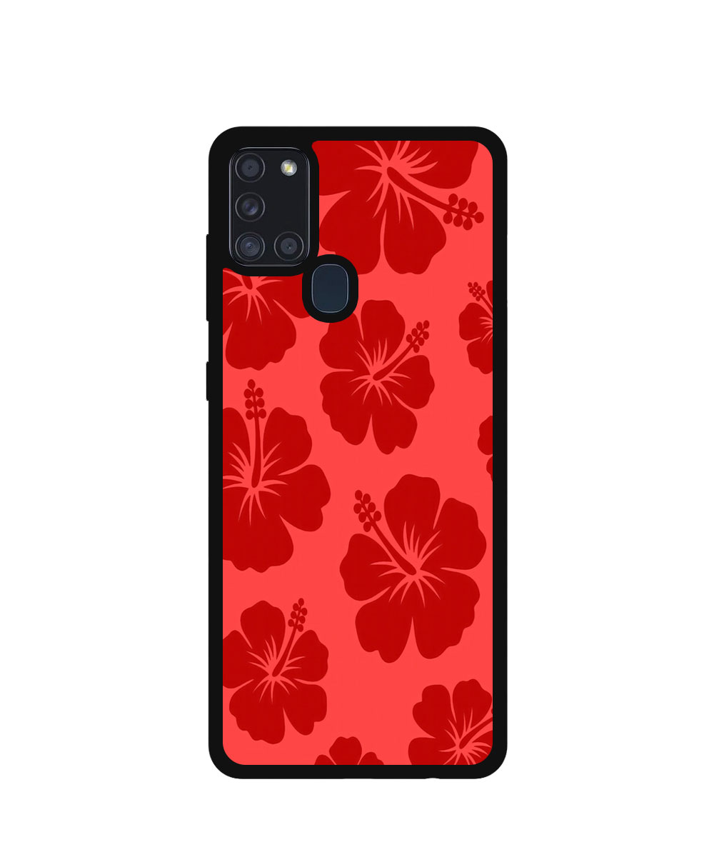 Case / Etui / Pokrowiec / Obudowa na telefon. Wzór: Samsung Galaxy A21s - SZKLANE