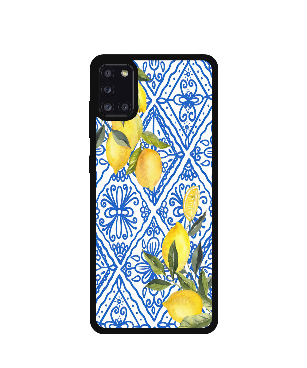 Case / Etui / Pokrowiec / Obudowa na telefon. Wzór: Samsung Galaxy A31 - SZKLANE