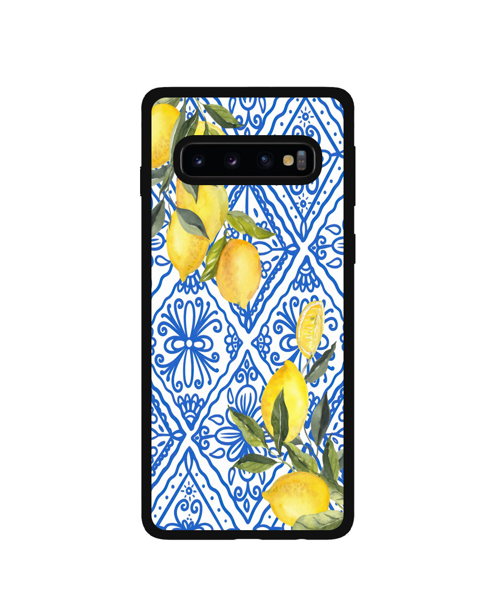 Case / Etui / Pokrowiec / Obudowa na telefon. Wzór: Samsung Galaxy S10 – SZKLANE