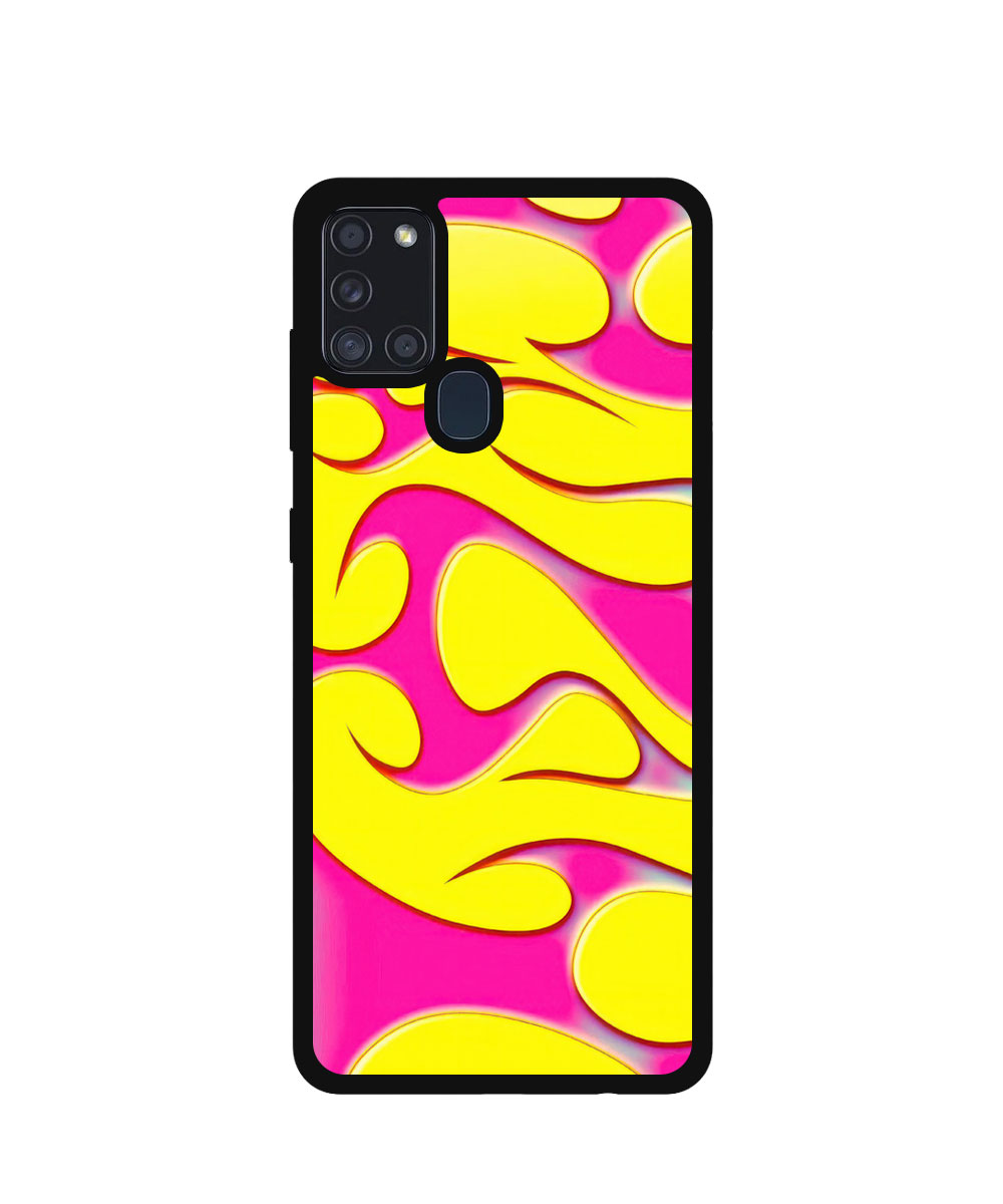 Case / Etui / Pokrowiec / Obudowa na telefon. Wzór: Samsung Galaxy A21s - SZKLANE