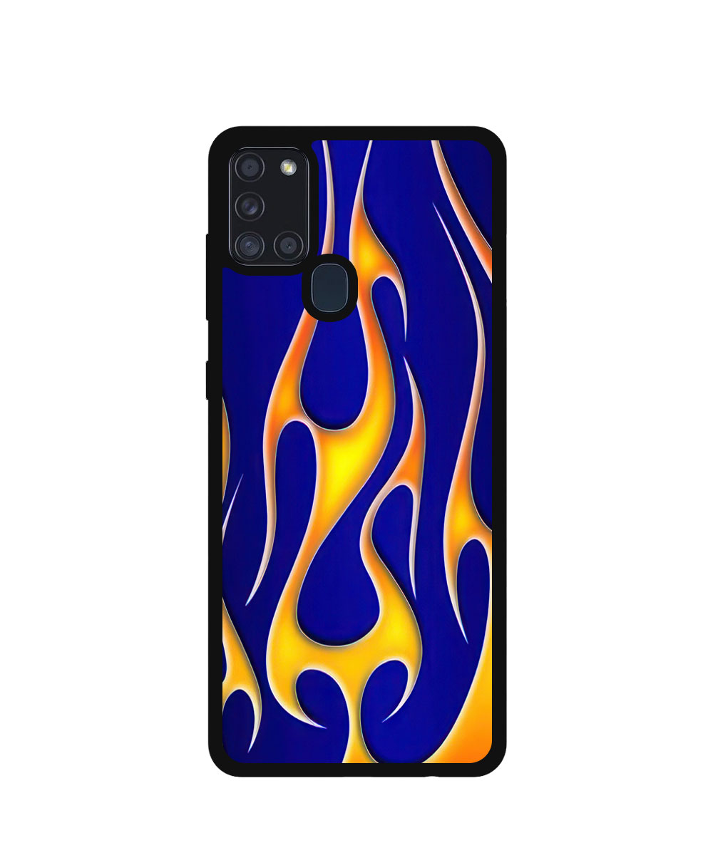 Case / Etui / Pokrowiec / Obudowa na telefon. Wzór: Samsung Galaxy A21s - SZKLANE