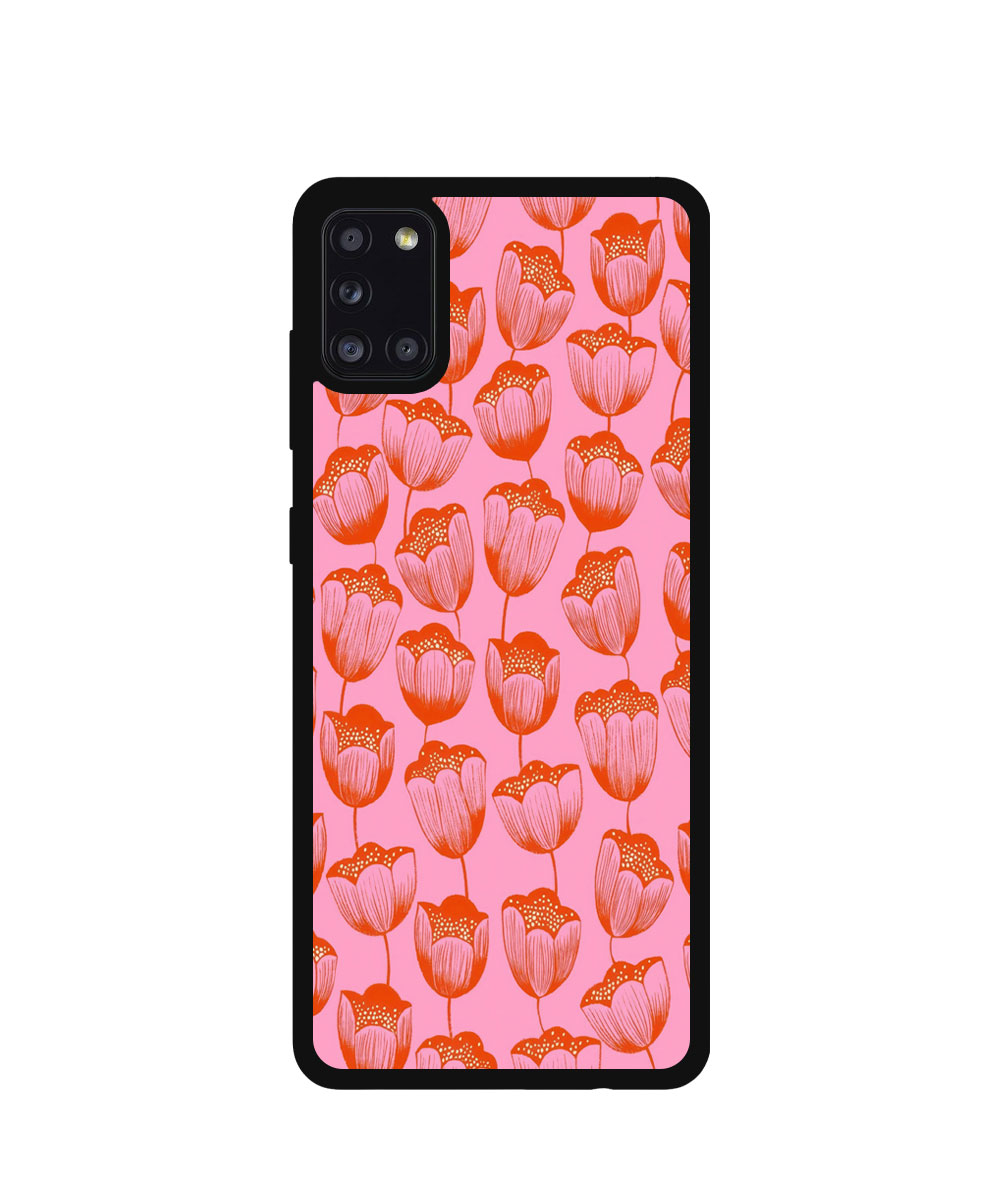 Case / Etui / Pokrowiec / Obudowa na telefon. Wzór: Samsung Galaxy A31 - SZKLANE