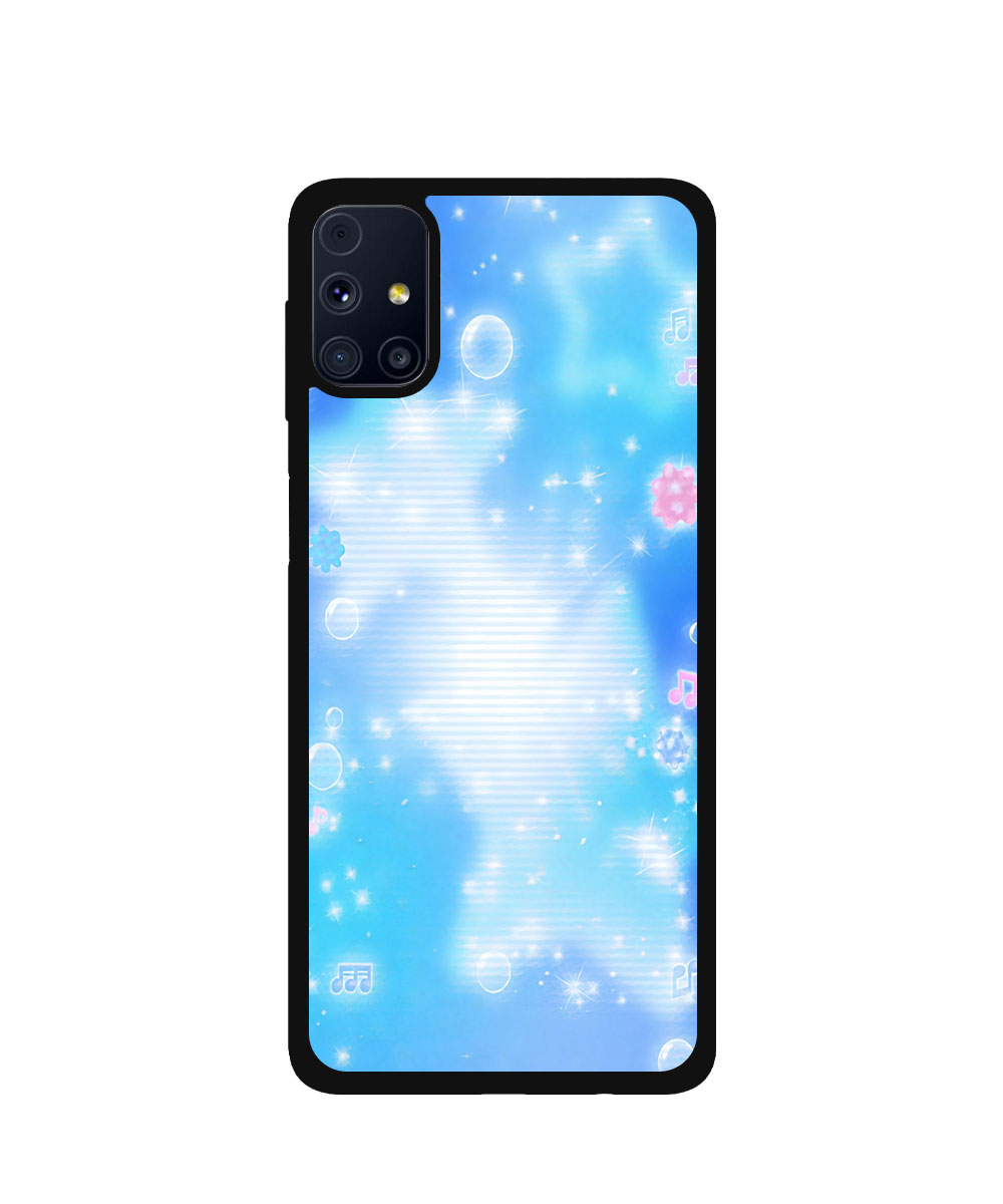 Case / Etui / Pokrowiec / Obudowa na telefon. Wzór: Samsung Galaxy M31s - SZKLANE