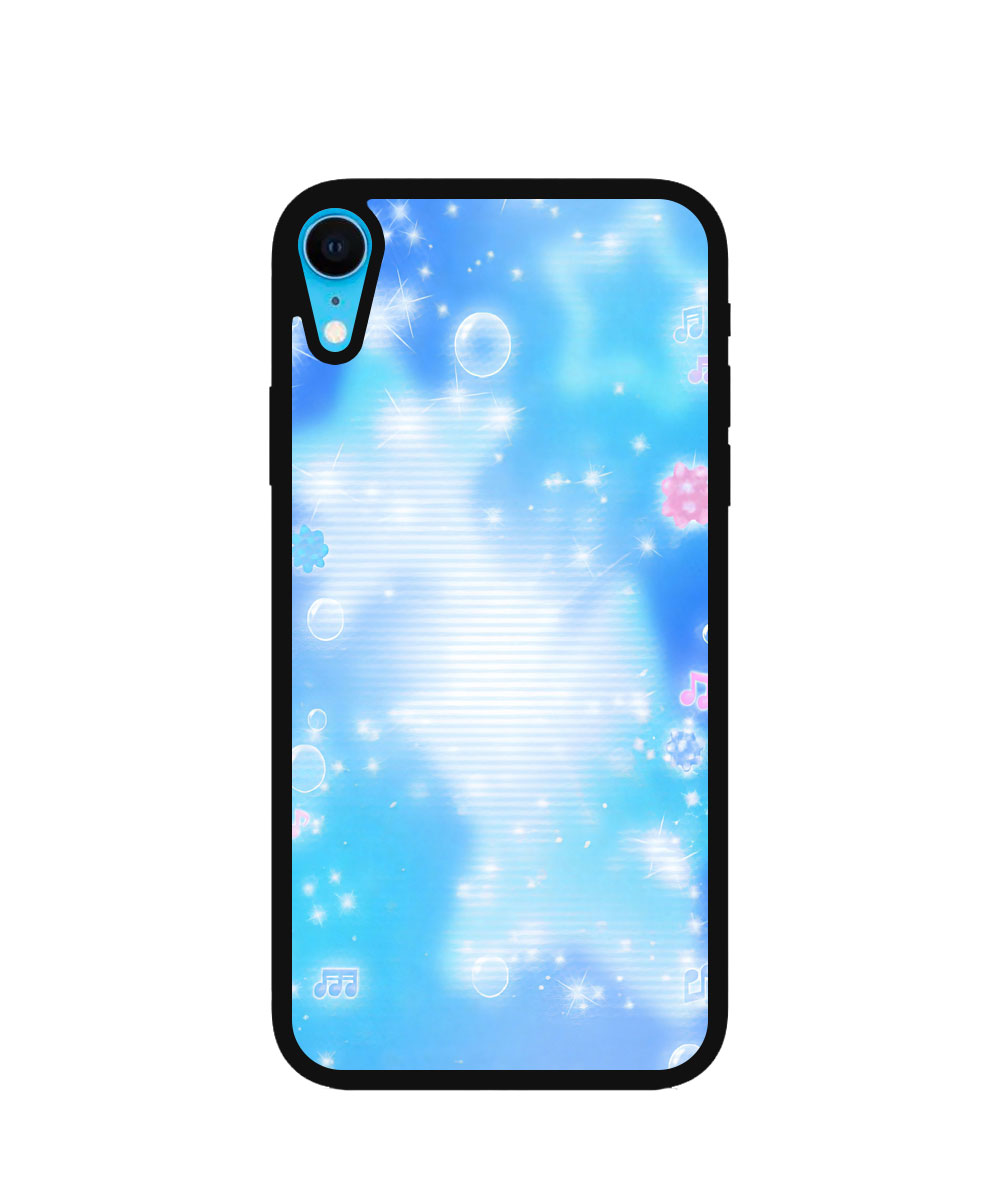 Case / Etui / Pokrowiec / Obudowa na telefon. Wzór: iPhone XR - SZKLANE