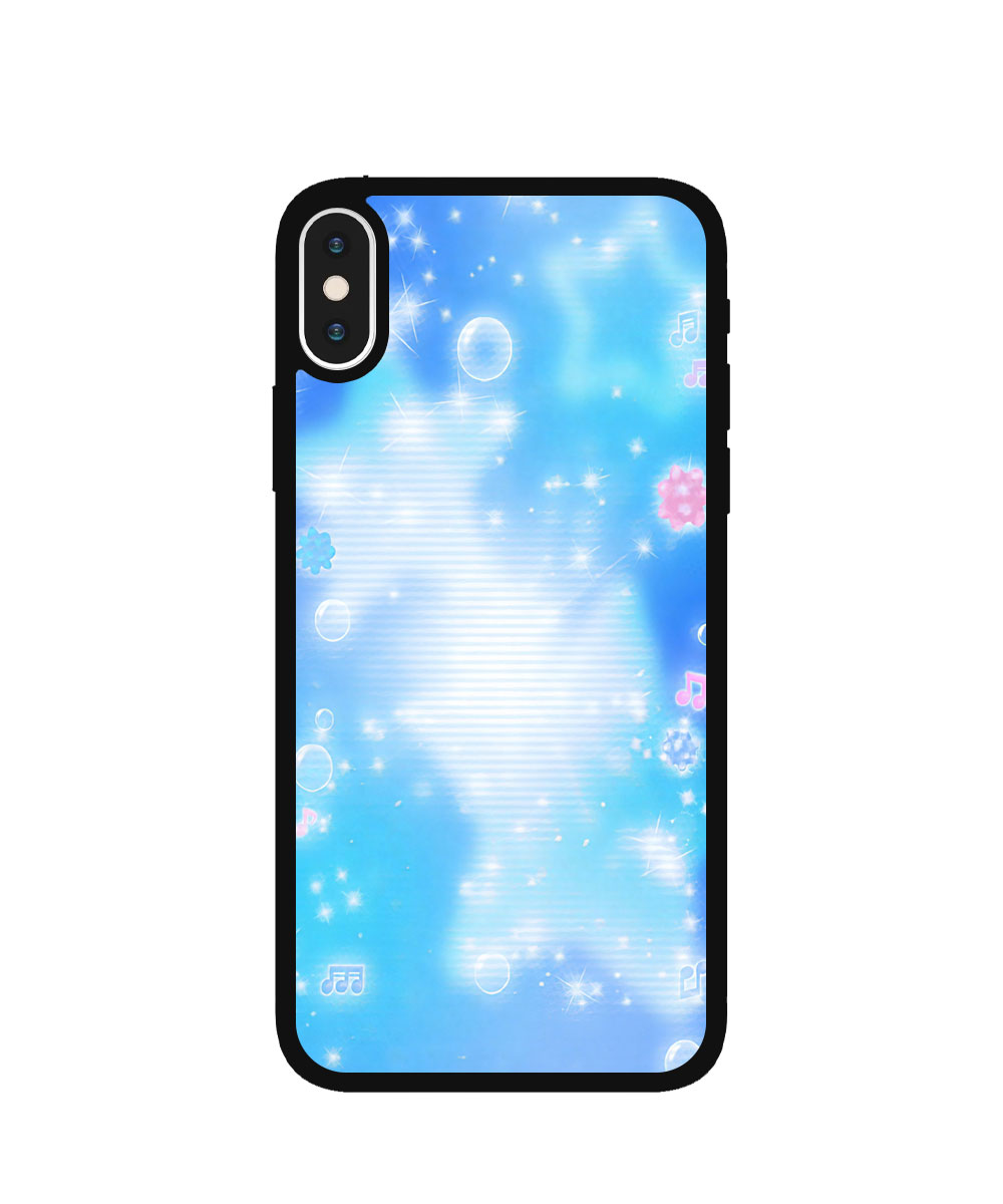 Case / Etui / Pokrowiec / Obudowa na telefon. Wzór: iPhone X / XS  – SZKLANE