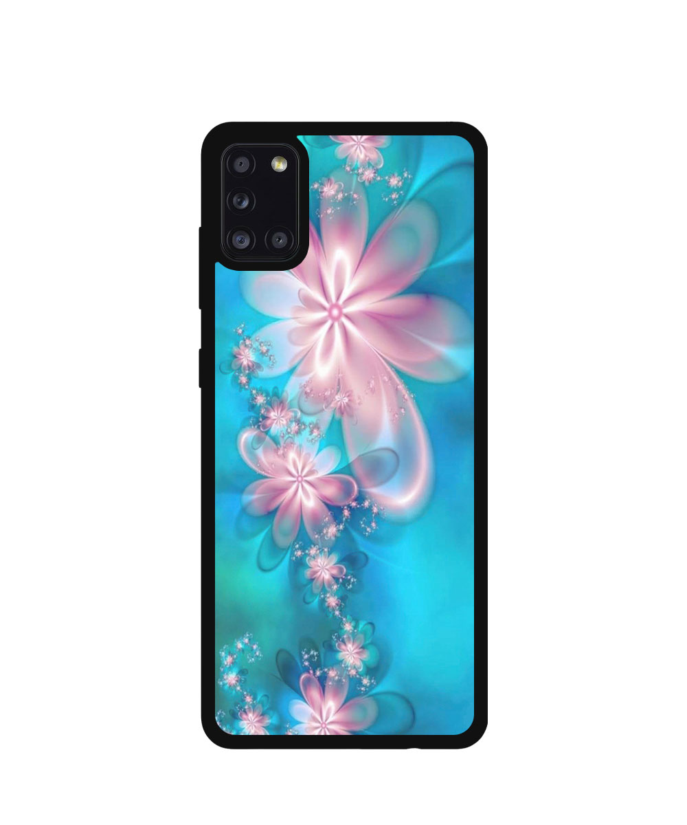 Case / Etui / Pokrowiec / Obudowa na telefon. Wzór: Samsung Galaxy A31 - SZKLANE