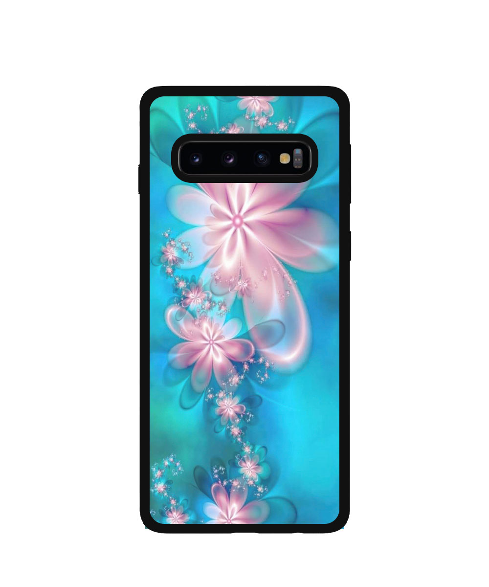 Case / Etui / Pokrowiec / Obudowa na telefon. Wzór: Samsung Galaxy S10 – SZKLANE