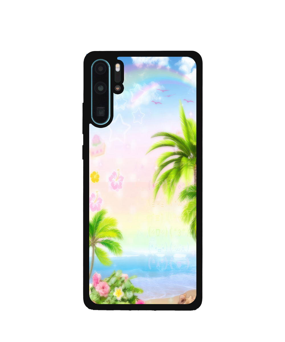 Case / Etui / Pokrowiec / Obudowa na telefon. Wzór: Huawei P30 Pro – SZKLANE