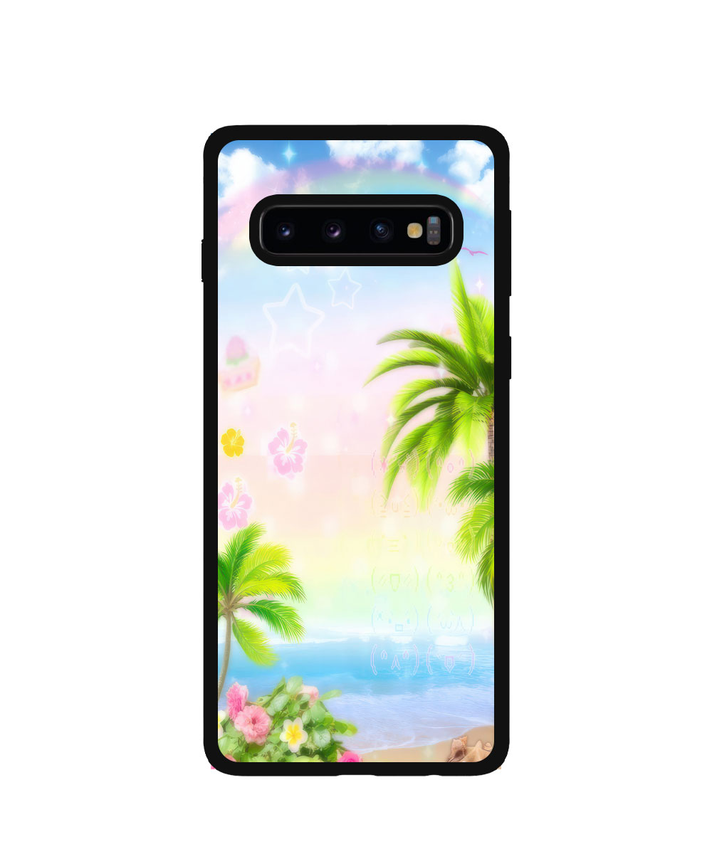 Case / Etui / Pokrowiec / Obudowa na telefon. Wzór: Samsung Galaxy S10 – SZKLANE