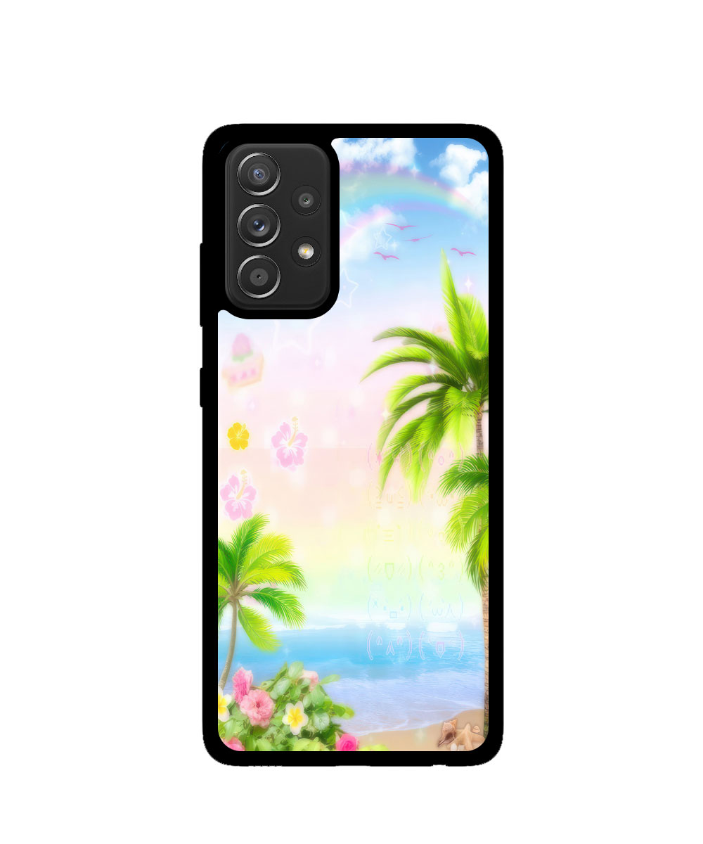 Case / Etui / Pokrowiec / Obudowa na telefon. Wzór: Samsung Galaxy A52 / A52 5G / A52s 5G – SZKLANE