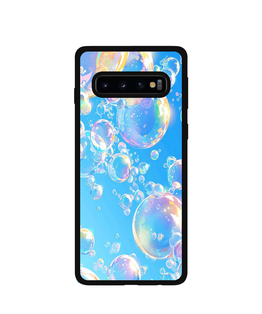 Case / Etui / Pokrowiec / Obudowa na telefon. Wzór: Samsung Galaxy S10 – SZKLANE