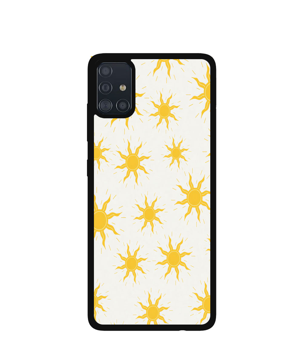 Case / Etui / Pokrowiec / Obudowa na telefon. Wzór: Samsung Galaxy A51 – SZKLANE