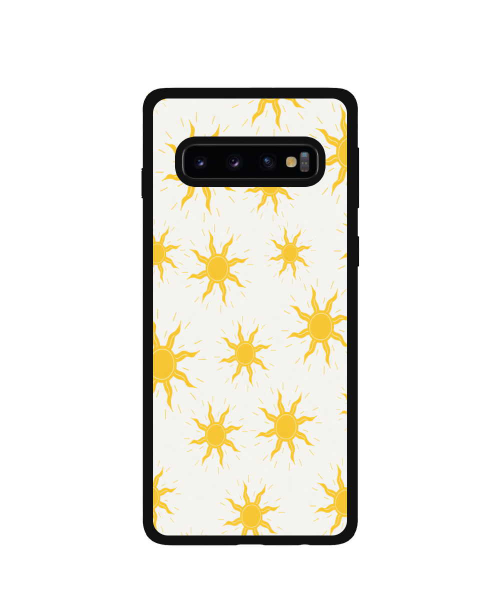 Case / Etui / Pokrowiec / Obudowa na telefon. Wzór: Samsung Galaxy S10 – SZKLANE