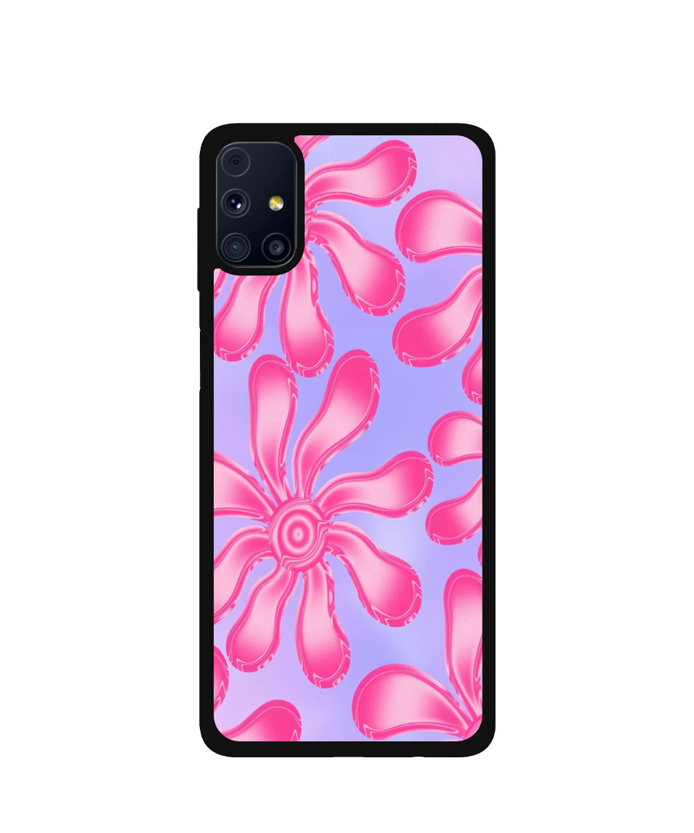 Case / Etui / Pokrowiec / Obudowa na telefon. Wzór: Samsung Galaxy M51 – SZKLANE