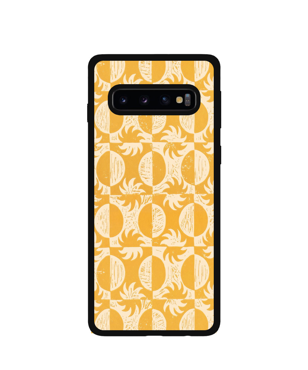 Case / Etui / Pokrowiec / Obudowa na telefon. Wzór: Samsung Galaxy S10 – SZKLANE