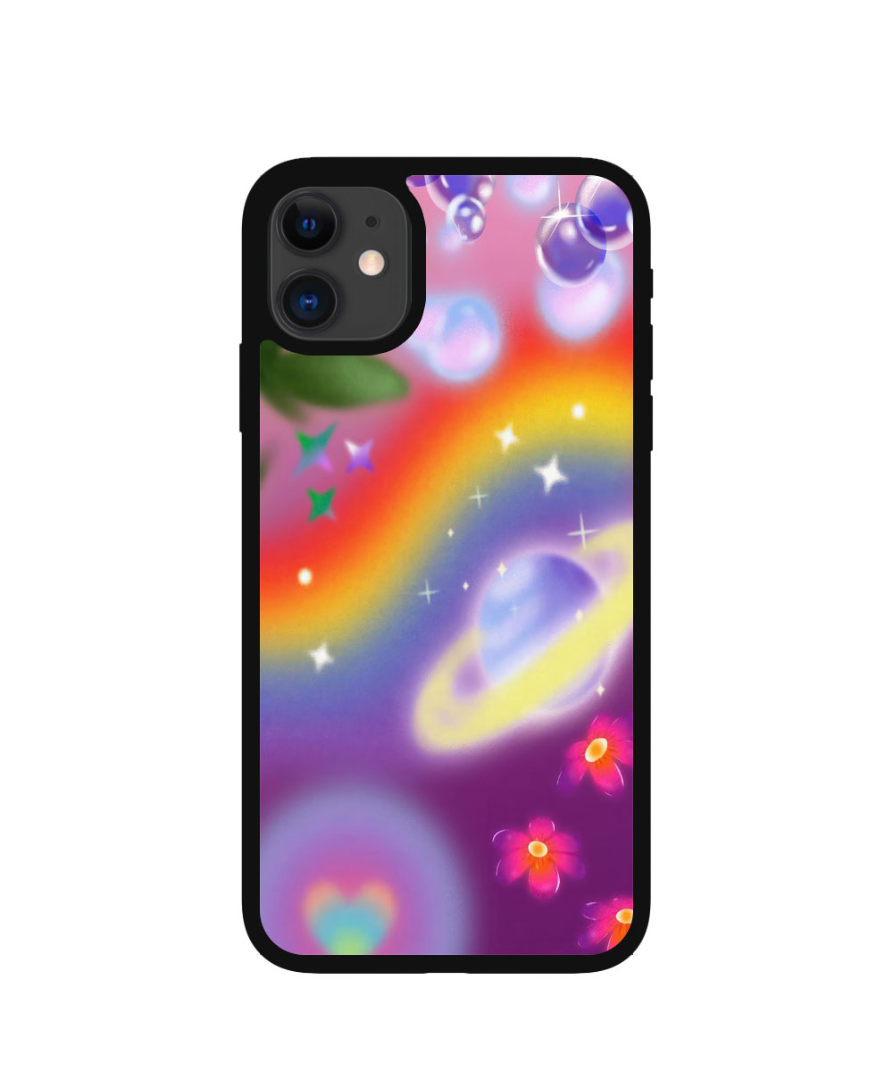 Case / Etui / Pokrowiec / Obudowa na telefon. Wzór: iPhone 11 - SZKLANE