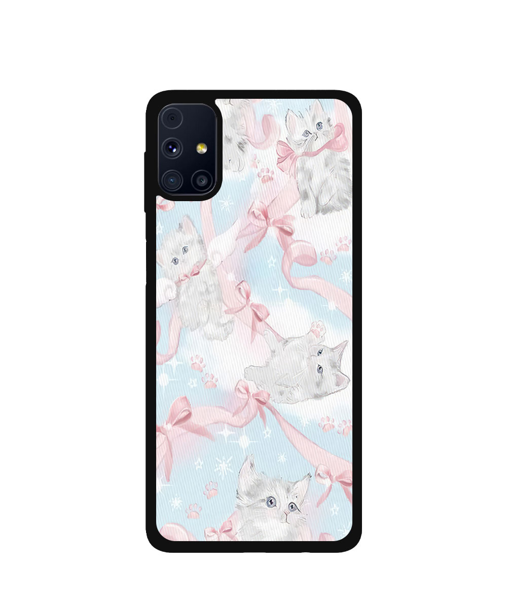 Case / Etui / Pokrowiec / Obudowa na telefon. Wzór: Samsung Galaxy M31s - SZKLANE