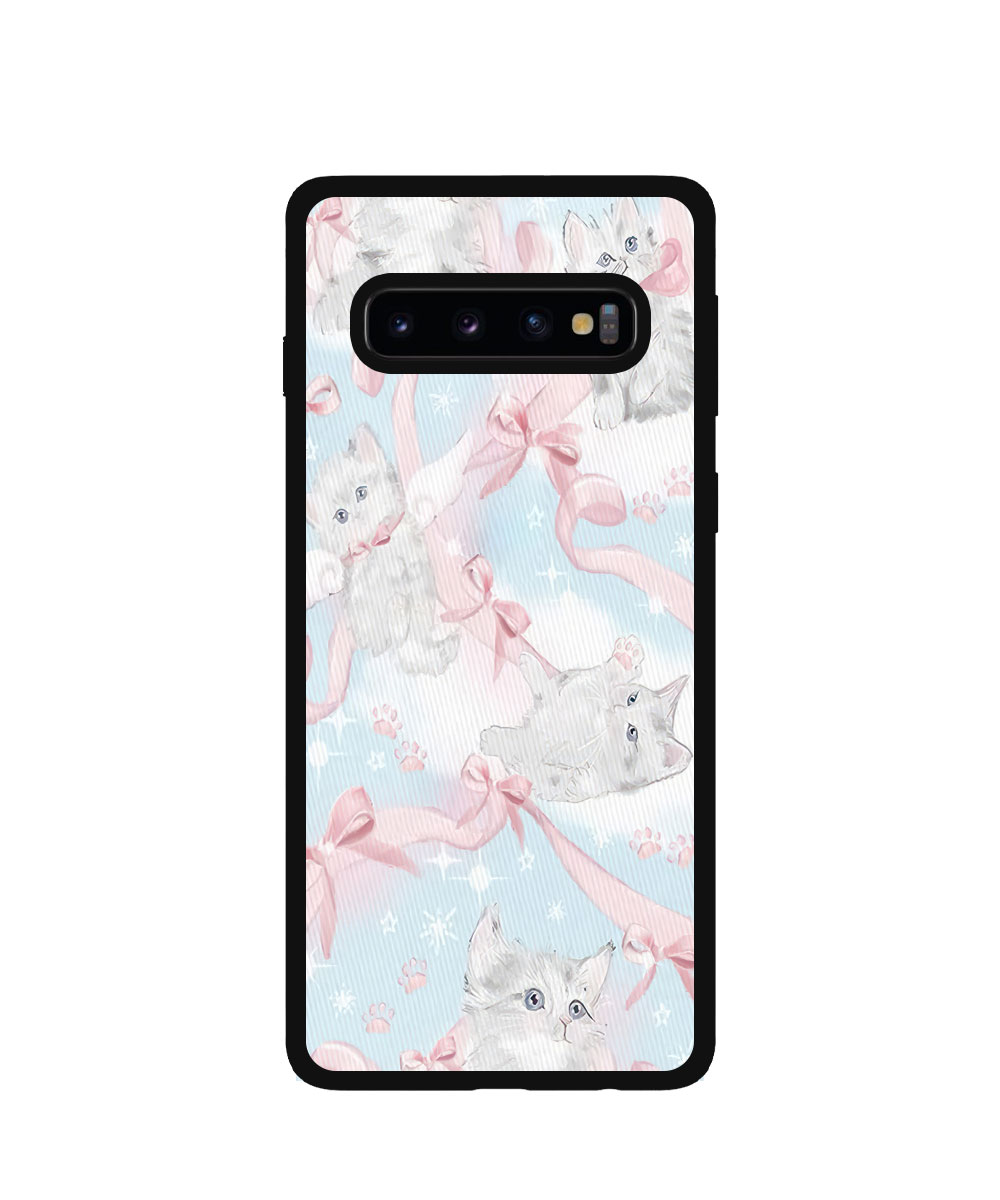 Case / Etui / Pokrowiec / Obudowa na telefon. Wzór: Samsung Galaxy S10 – SZKLANE