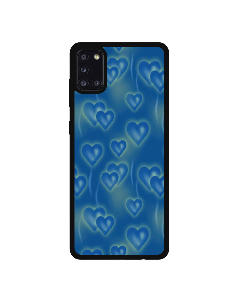 Case / Etui / Pokrowiec / Obudowa na telefon. Wzór: Samsung Galaxy A31 - SZKLANE