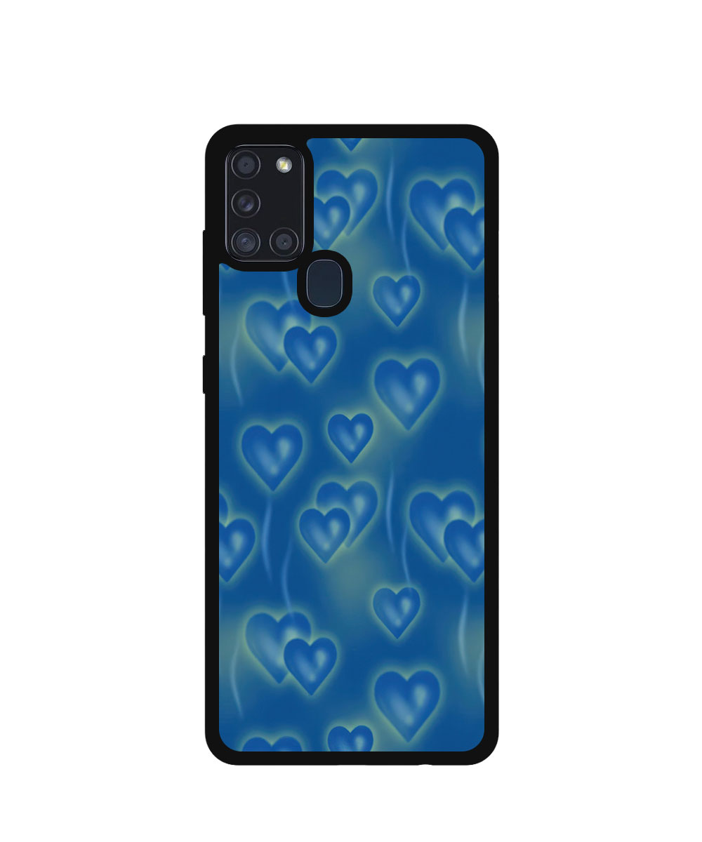 Case / Etui / Pokrowiec / Obudowa na telefon. Wzór: Samsung Galaxy A21s - SZKLANE