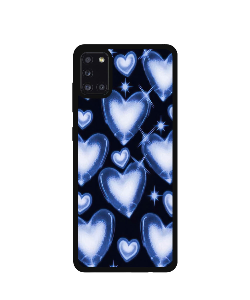 Case / Etui / Pokrowiec / Obudowa na telefon. Wzór: Samsung Galaxy A31 - SZKLANE