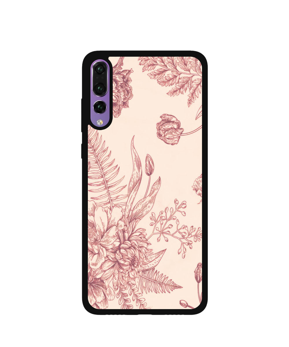 Case / Etui / Pokrowiec / Obudowa na telefon. Wzór: Huawei P20 Pro