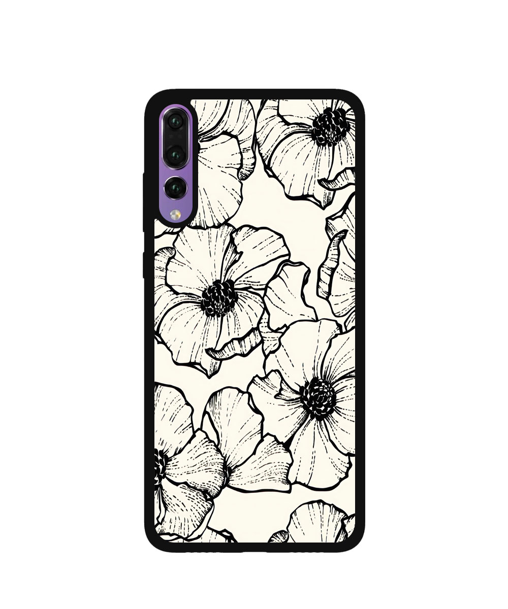 Case / Etui / Pokrowiec / Obudowa na telefon. Wzór: Huawei P20 Pro