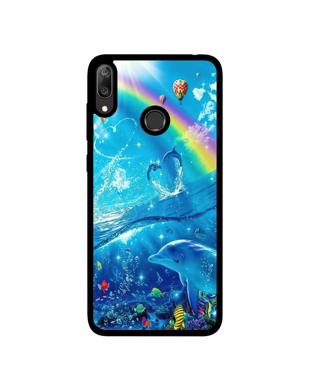 Case / Etui / Pokrowiec / Obudowa na telefon. Wzór: Huawei Y7 2019