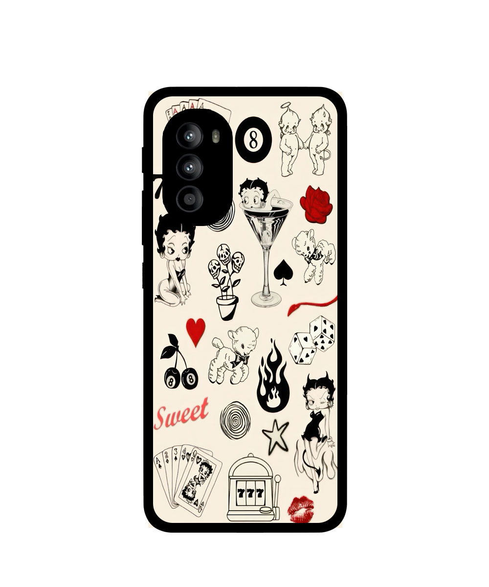 Case / Etui / Pokrowiec / Obudowa na telefon. Wzór: Motorola Moto G52