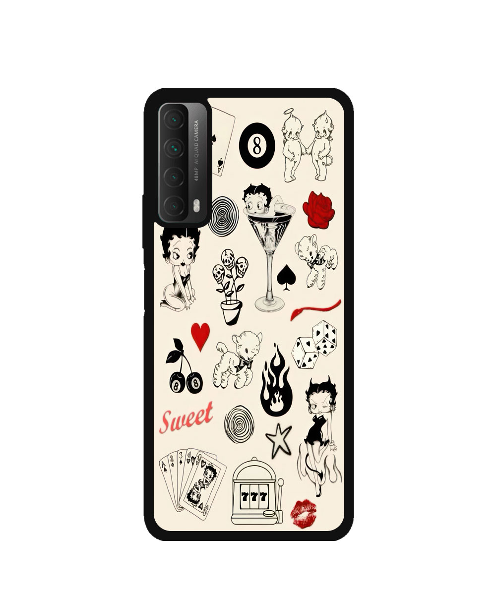 Case / Etui / Pokrowiec / Obudowa na telefon. Wzór: Huawei P Smart 2021 /  Y7a