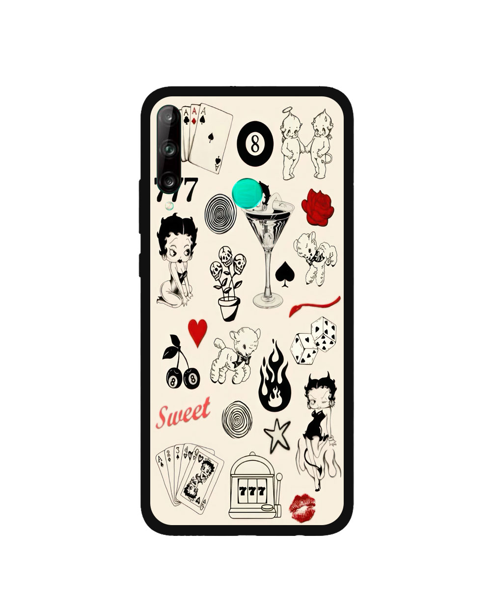 Case / Etui / Pokrowiec / Obudowa na telefon. Wzór: Huawei Y7p