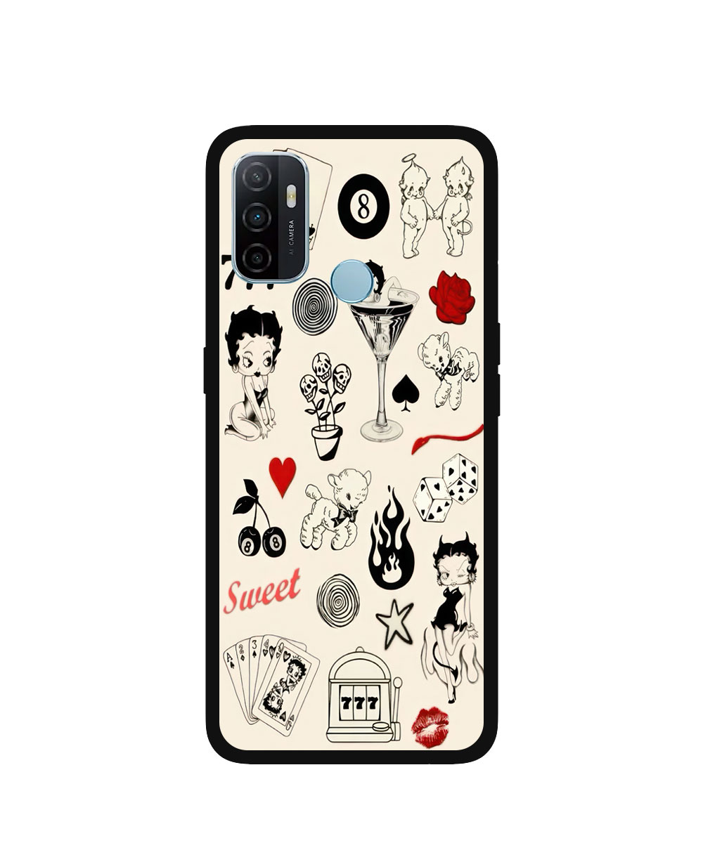 Case / Etui / Pokrowiec / Obudowa na telefon. Wzór: Oppo A53 / A53s / A32