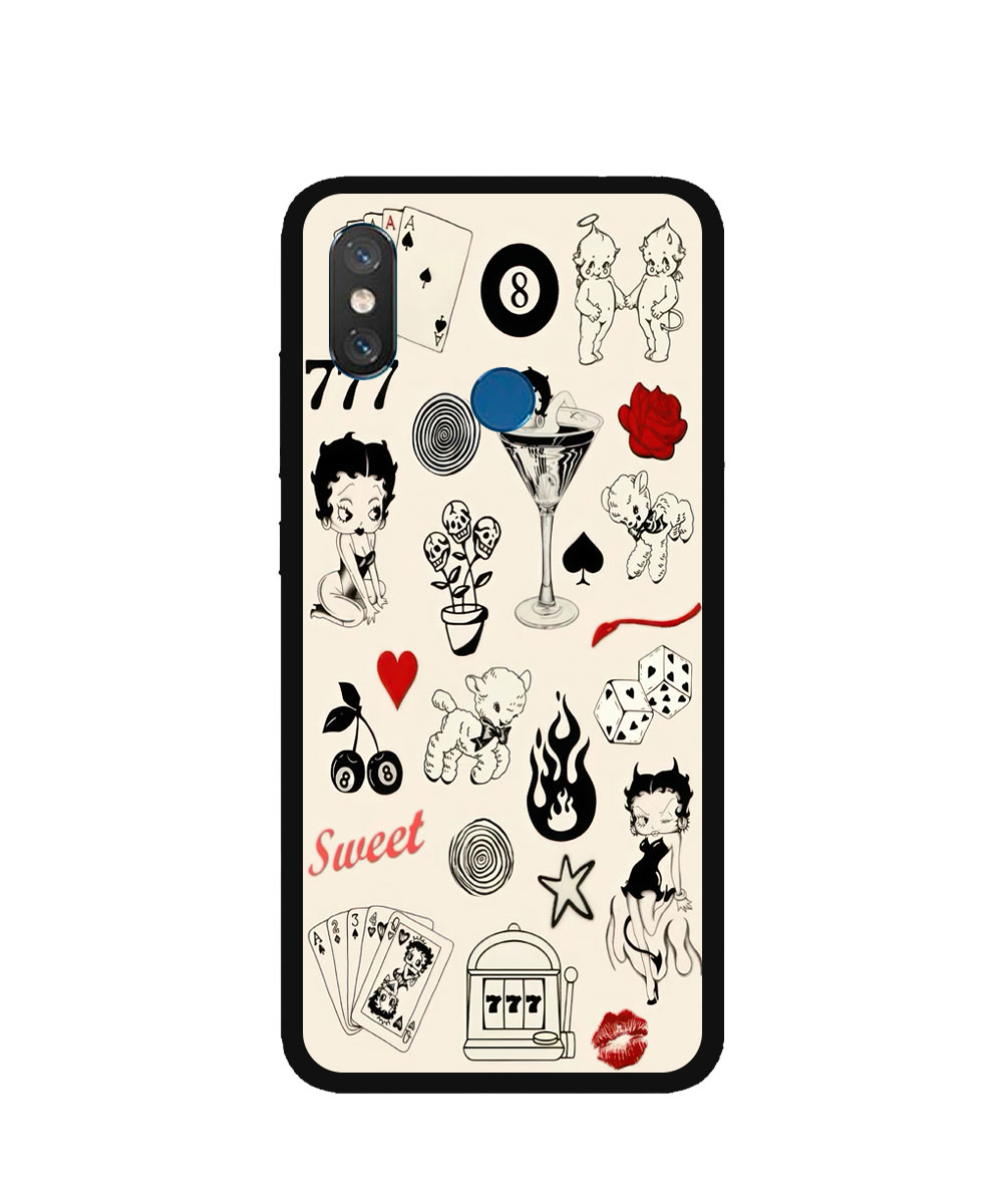 Case / Etui / Pokrowiec / Obudowa na telefon. Wzór: Xiaomi Mi 8