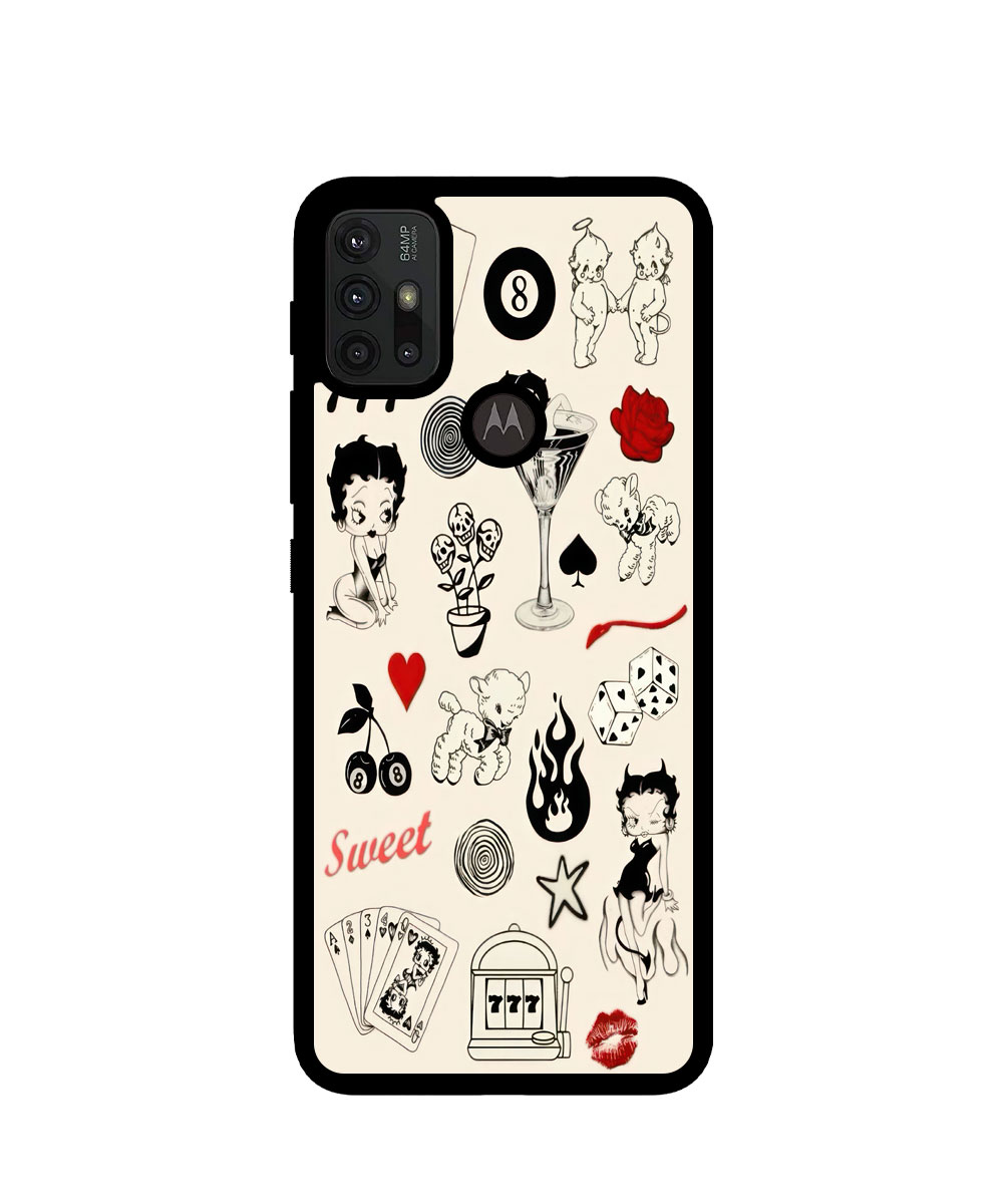 Case / Etui / Pokrowiec / Obudowa na telefon. Wzór: Motorola moto g30