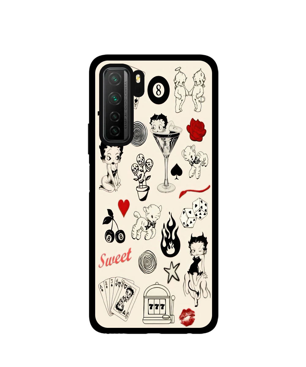 Case / Etui / Pokrowiec / Obudowa na telefon. Wzór: Huawei p40 lite 5G / nova 7 se / nova 7 SE 5G Youth