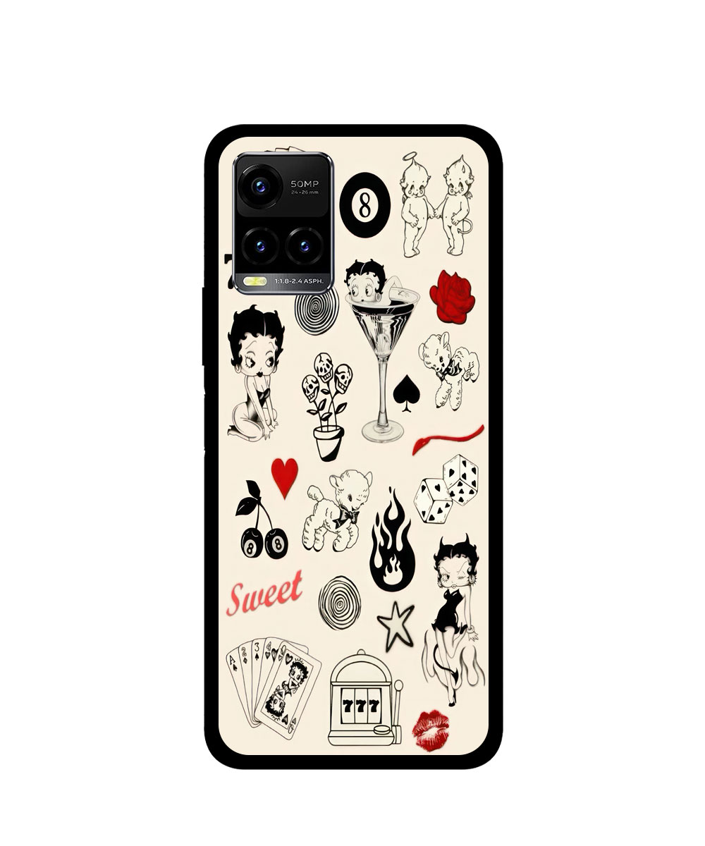 Case / Etui / Pokrowiec / Obudowa na telefon. Wzór: Vivo Y33s / Y21 / Y21s