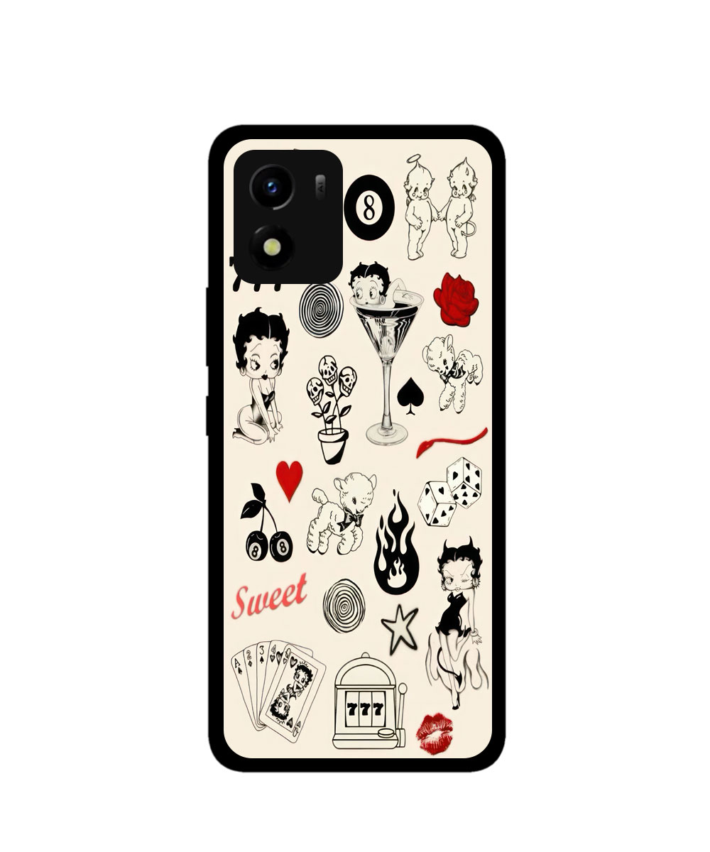 Case / Etui / Pokrowiec / Obudowa na telefon. Wzór: Vivo y01 / y15S